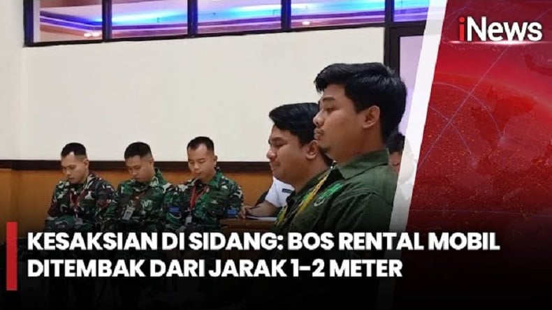 Sidang Kasus Penembakan Bos Rental Mobil, Ditemukan 5 Selongsong Peluru di TKP