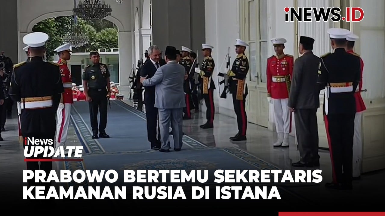 Bertemu Sekretaris Keamanan Rusia di Istana, Presiden Prabowo Tanya Kabar Putin