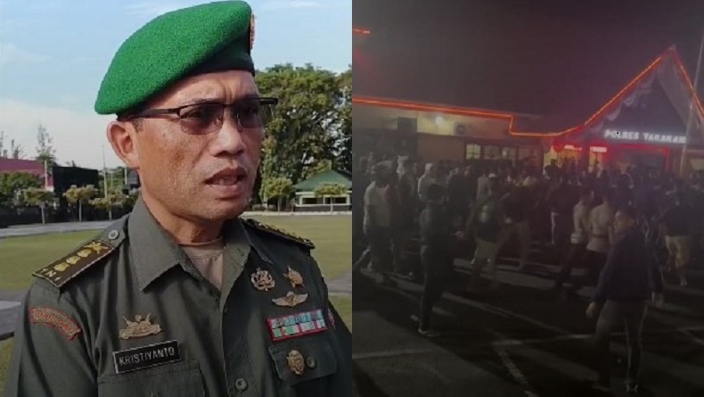 Kapendam Mulawarman Sebut Oknum TNI Diduga Penyerang Polres Tarakan Diperiksa Denpom