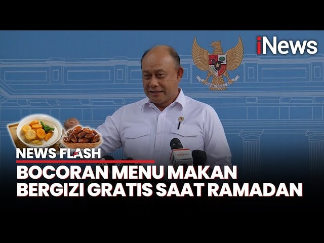 Susu, Kolak hingga Kurma jadi Menu Makan Bergizi Gratis saat Bulan Puasa