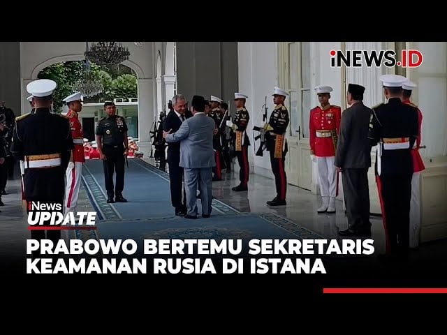 Presiden Prabowo Terima Kunjungan Kehormatan Sekretaris Dewan Keamanan Rusia