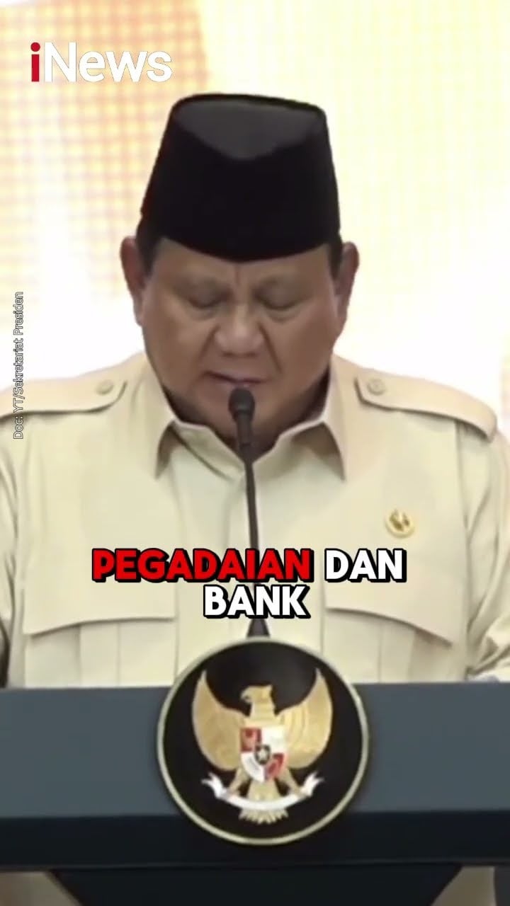 Prabowo Resmi Luncurkan Layanan Bank Emas Pertama di RI