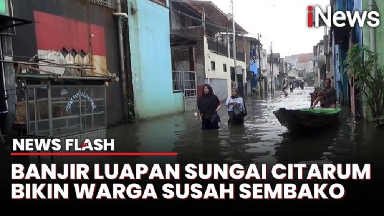 3.028 Rumah di Kecamatan Dayeuhkolot Bandung Terdampak Banjir Luapan Sungai Citarum