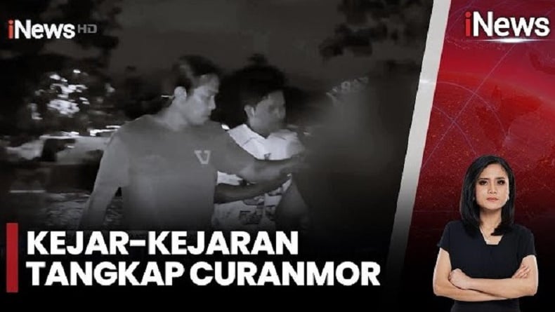 Menegangkan! Aksi Kejar-kejaran Warnai Penangkapan Pelaku Curanmor di Padang