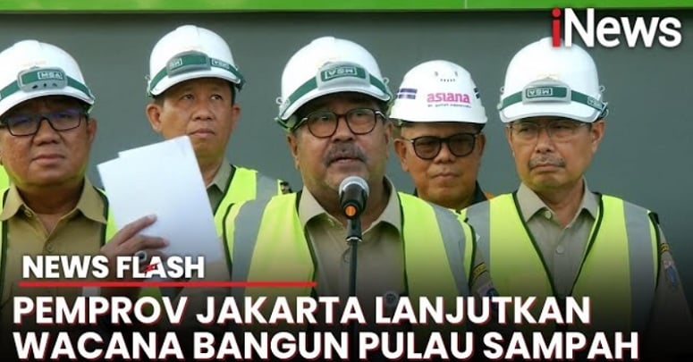 Rano Karno soal Rencana Pembangunan Pulau Sampah: Semua Potensi Harus Kita Coba