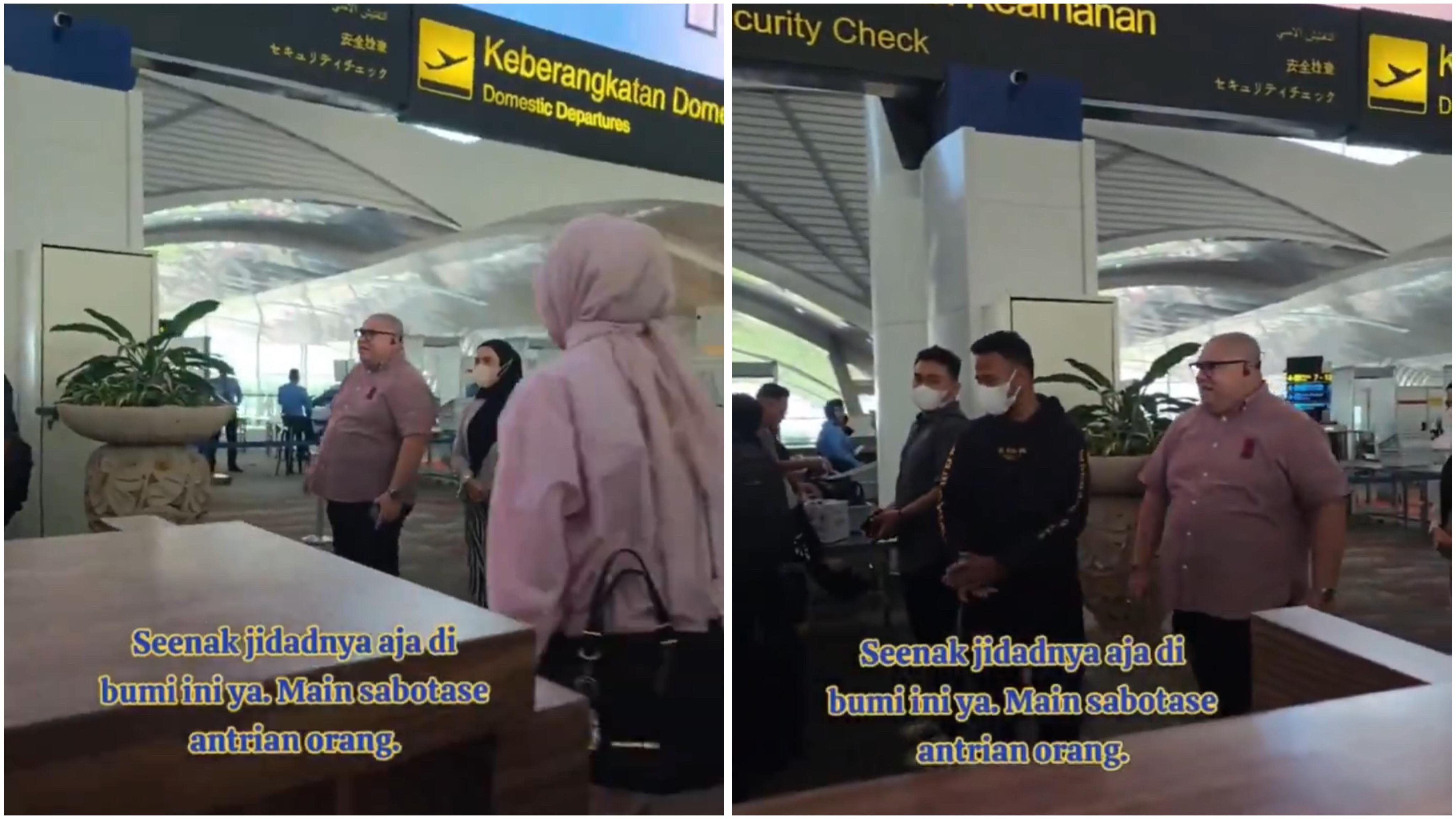 Viral Razman Nasution Terciduk Serobot Antrean di Bandara, Langsung Kena Semprot!    