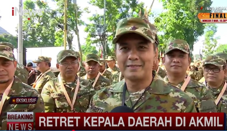 Ratusan Wakil Kepala Daerah Ikut Retreat di Akmil Magelang