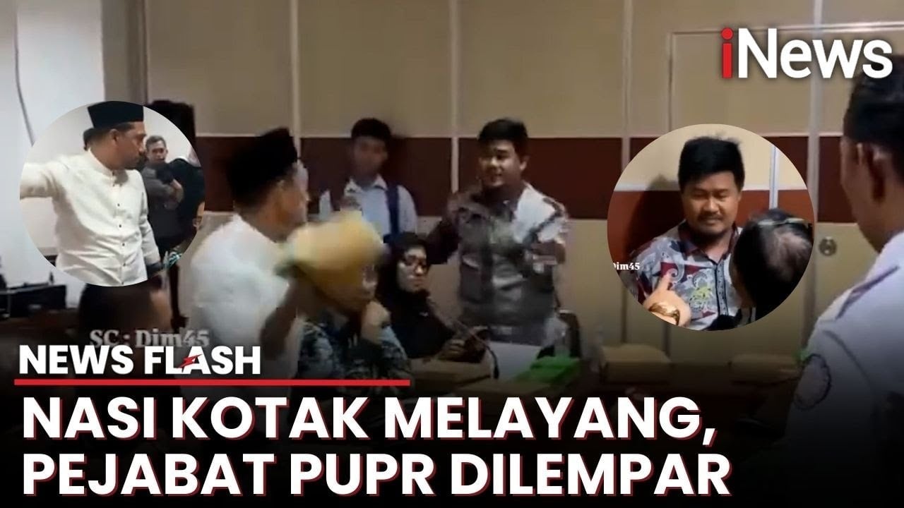 Pejabat PUPR Dilempar Nasi Kotak oleh Anggota DPRD Samarinda hingga Nyaris Baku Hantam