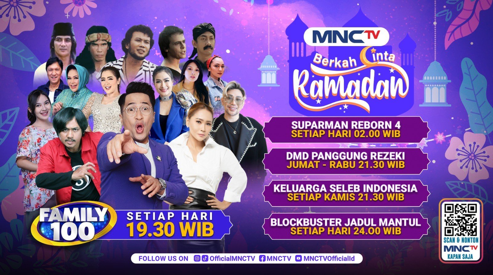 MNCTV Hadirkan Program-Program Terbaik di Berkah Cinta Ramadan Menemani Berpuasa