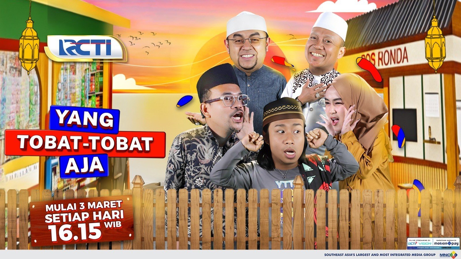 RCTI Hadirkan Program Terbaru Yang Tobat-Tobat Aja, Siap Jadi Teman Ngabuburit Jelang Buka Puasa