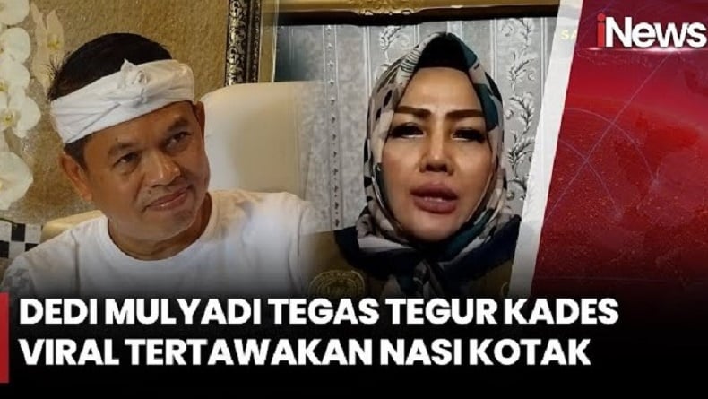 Dedi Mulyadi Tegur Kades Wiwin Komalasari gegara Viral Tertawakan Nasi Kotak