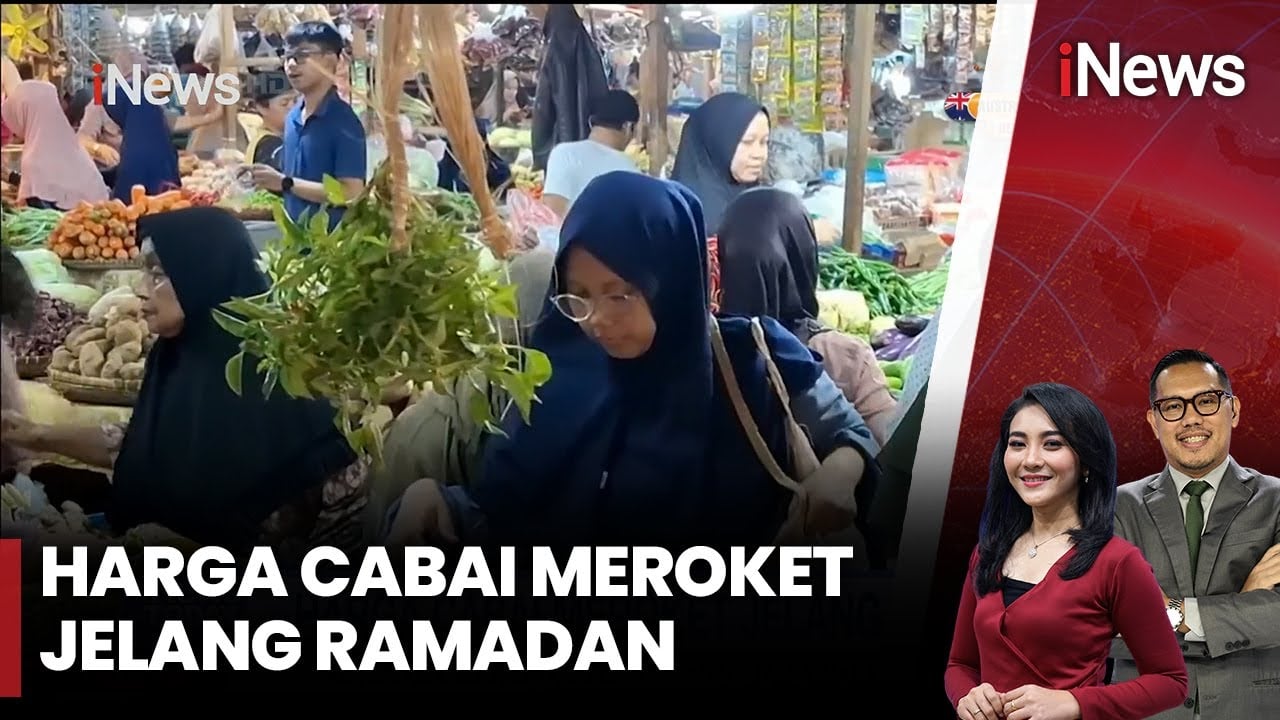 Makin Pedas! Harga Cabai Tembus Rp100.000 per Kg jelang Ramadhan