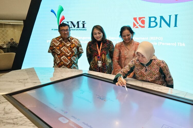 Dorong Pembiayaan Proyek Infrastruktur, BNI dan SMI Teken Kerja Sama Repo Rp550 Miliar