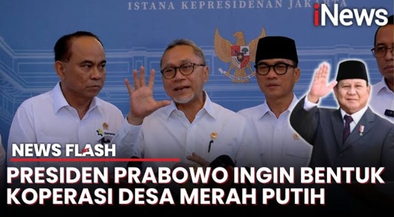 Prabowo bakal Bentuk Kopdes Merah Putih, Diluncurkan di 70.000 Desa