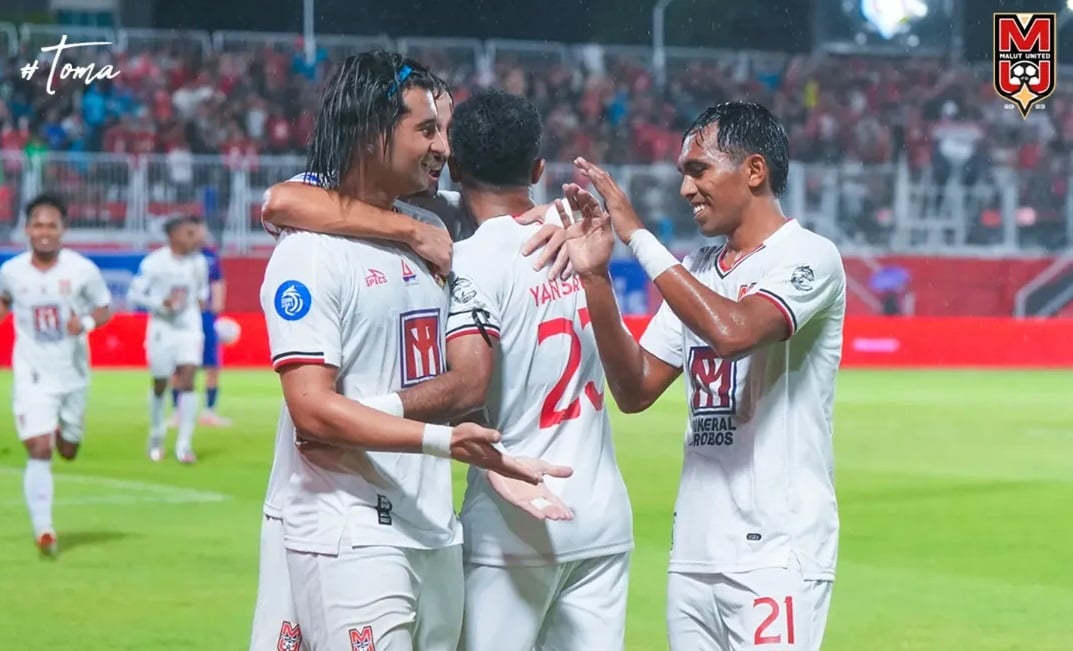 Hasil Liga 1: Arema Tak Berdaya di Kandang Malut United 