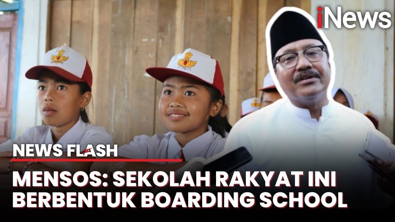 Mulai Beroperasi Tahun Ajaran Baru 2025/2026, Mensos: Sekolah Berbentuk Boarding School