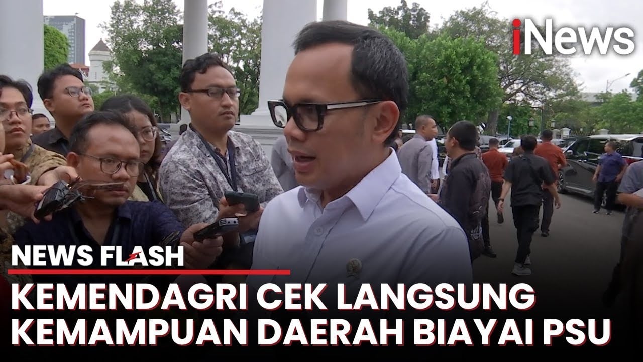 Wamendagri Bakal Teliti APBD untuk PSU: Kita Lihat Apa Betul Tidak Mampu