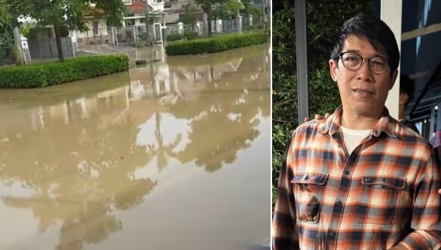 Terkepung Banjir hingga Teras, Parto Patrio Tak Bisa Keluar Rumah