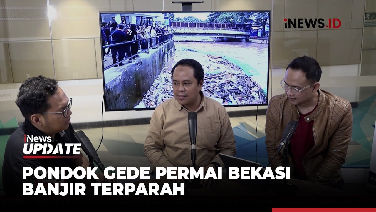 MORNING NEWS: Banjir Terparah di Pondok Gede Permai Bekasi, BPBD: Capai 3 Meter