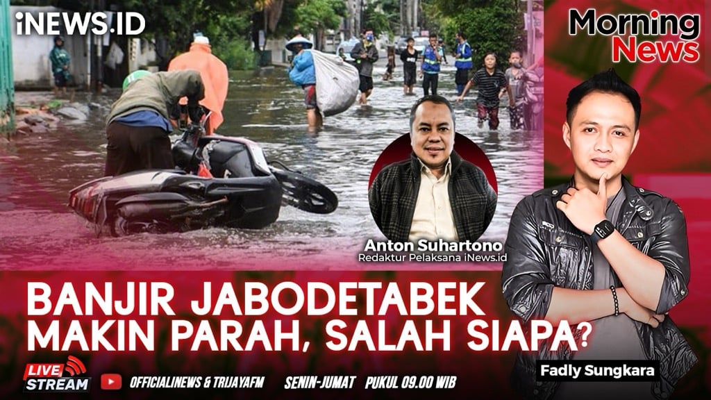 Banjir Jabodetabek Makin Parah, Salah Siapa?