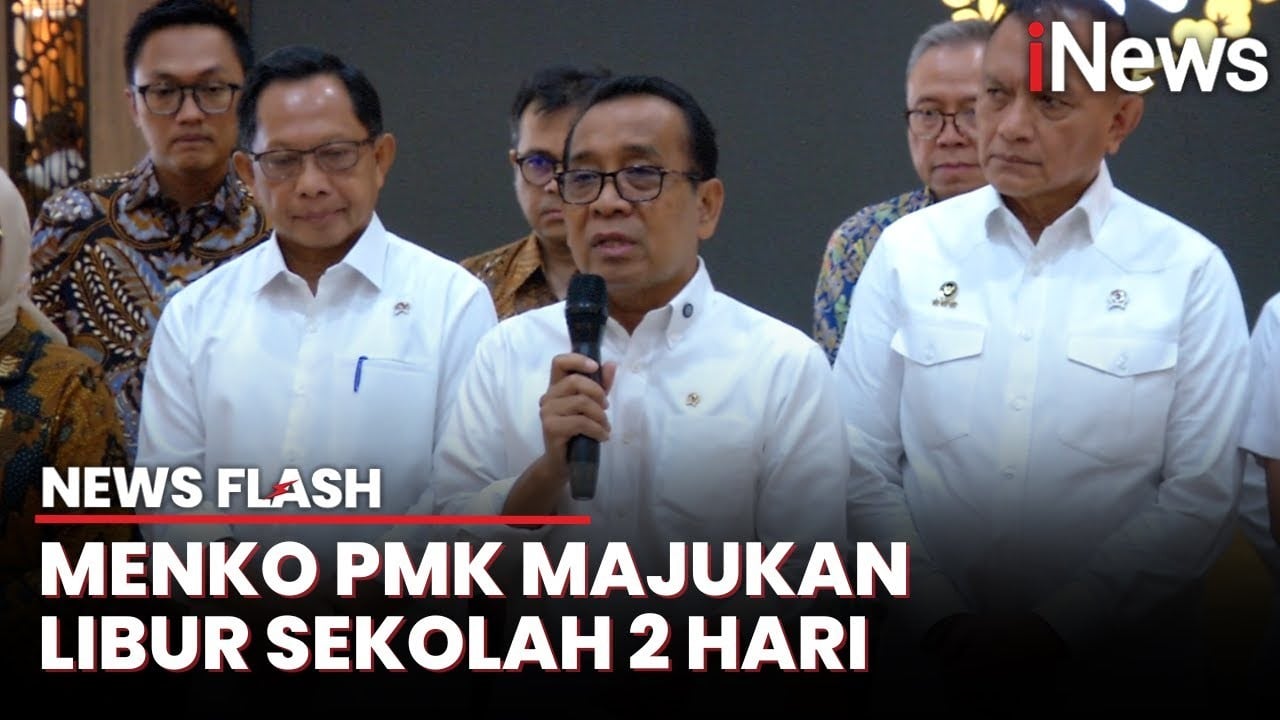 Libur Sekolah Diperpanjang, Menko PMK: Dimajukan Jadi 21 Maret