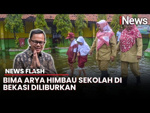 Wamendagri Bima Arya Minta Sekolah di Bekasi Diliburkan usai Banjir