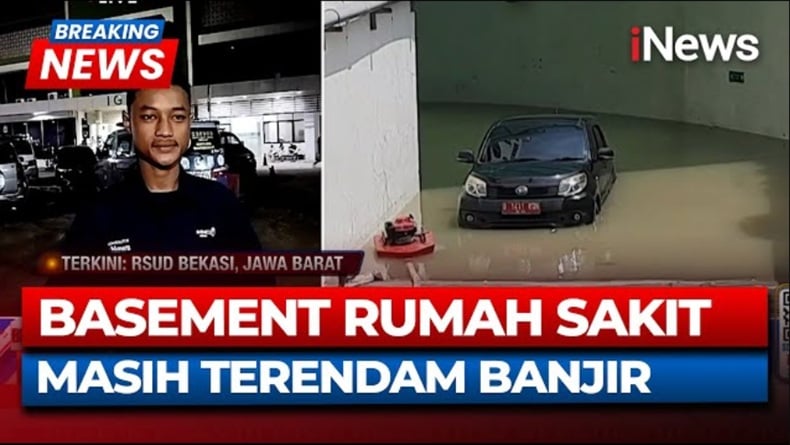 Sempat Terendam Banjir, RSUD Kota Bekasi Kembali Beroperasi Normal