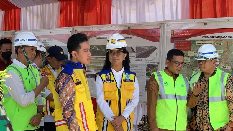 Wapres Gibran Tinjau Proyek Tol Serang-Panimbang yang Pernah Diresmikan Jokowi