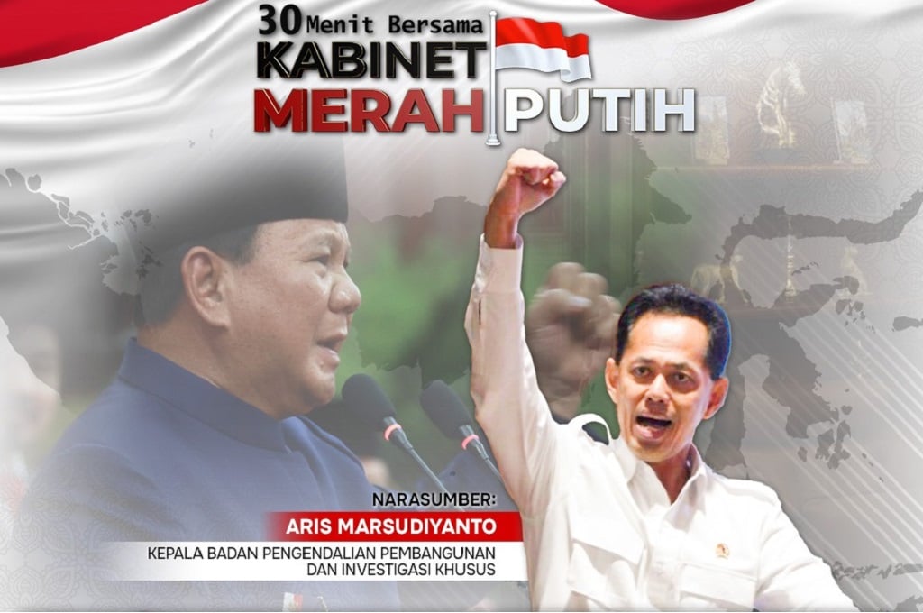 Saksikan 30 Menit Bersama Kabinet Merah Putih: Eksklusif Komandan Investigasi Khusus Presiden