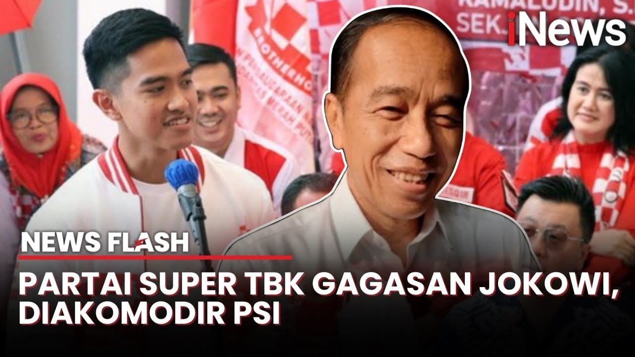 Jokowi Gagas Partai Super Tbk, Sudah Diakomodir PSI