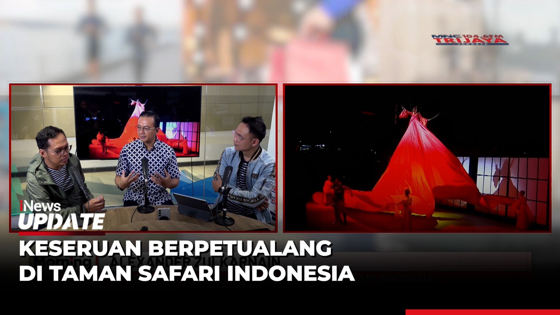 MORNING NEWS: Simak Keseruan Berpetualang di Taman Safari Indonesia