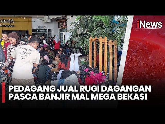 Diterjang Banjir, Mega Bekasi Hypermall Ditutup selama 1 Pekan