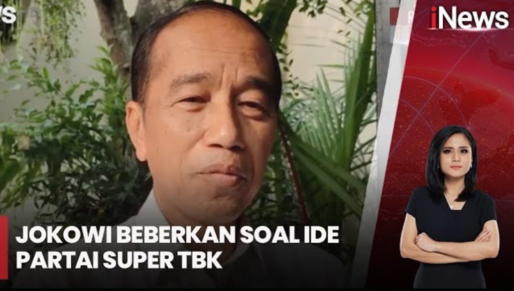 Jokowi Ungkap Rencana Pembentukan Partai dengan Konsep Super Tbk