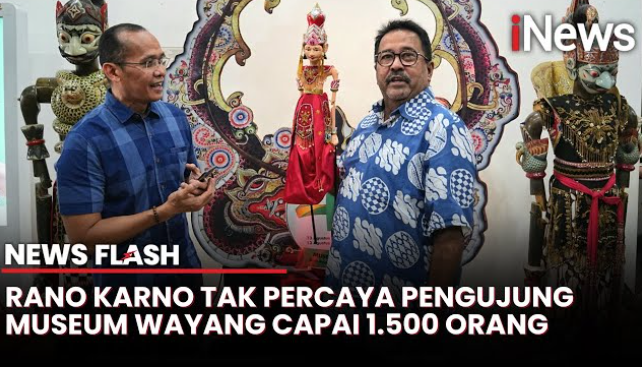 Kunjungi Museum Wayang Kota Tua, Rano Karno Ngaku Kaget dengar Jumlah Pengunjung Harian