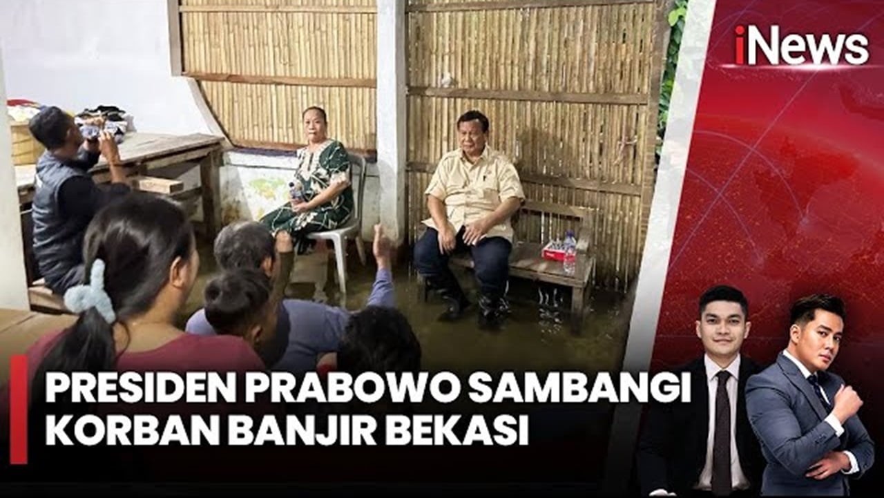 Momen Prabowo Cek Banjir Bekasi, Ngobrol Bareng Warga hingga Buka Puasa Bersama