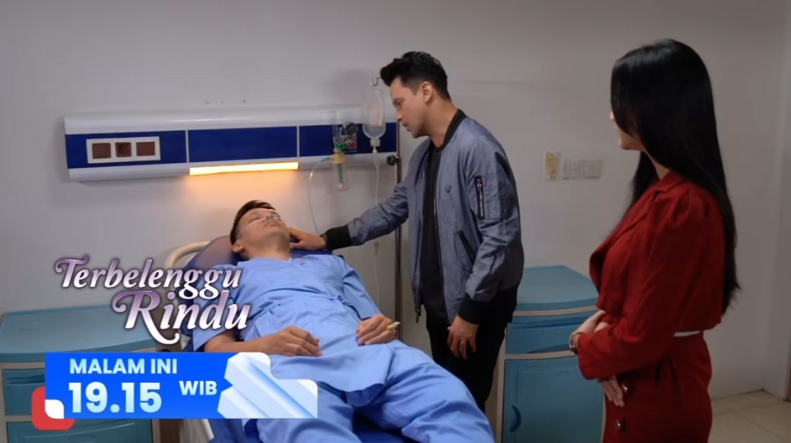 Sinopsis Sinetron Terbelenggu Rindu Eps 169, Minggu 9 Maret 2025: Noah Selamat, Elang Masuk ICU