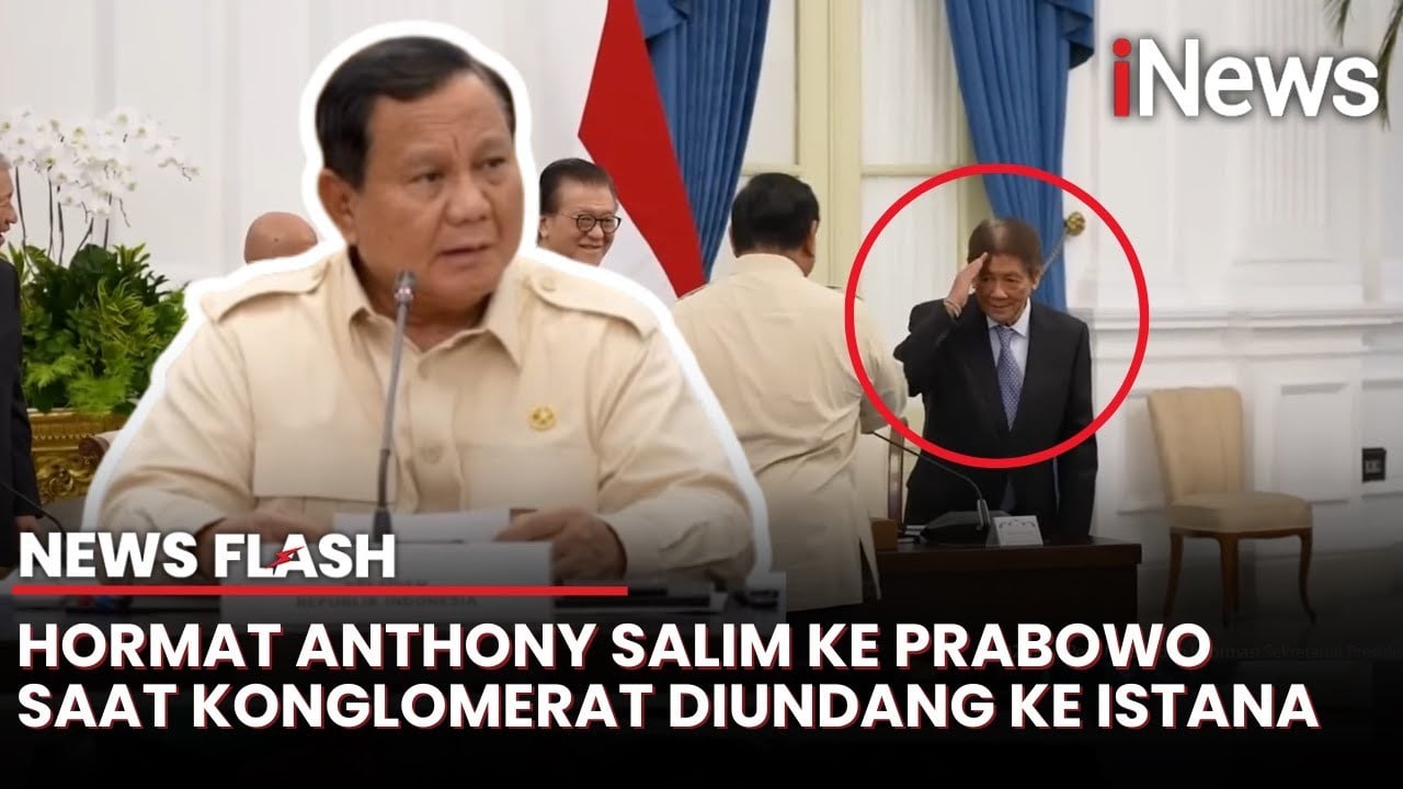 Gelar Rapat Bareng Miliarder AS, Sikap Anthony Salim Hormat ke Prabowo Jadi Sorotan