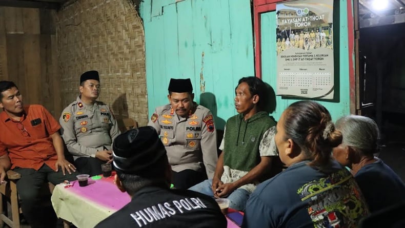 Minta Maaf, Kapolres Grobogan Datangi Rumah Pencari Bekicot Korban Salah Tangkap