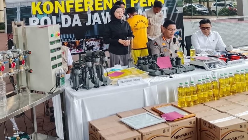 Diduga Produksi Minyak Kita Ilegal, Pengusaha di Subang Ditangkap Polda Jabar