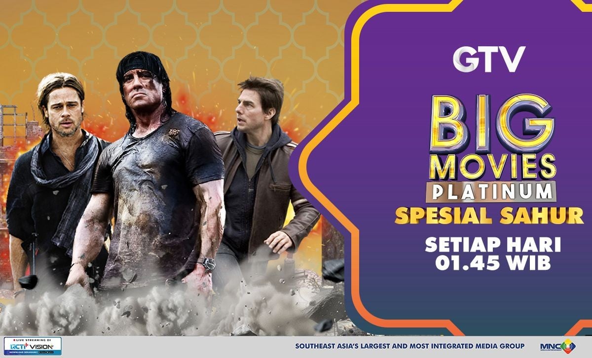 Its Family Time! Ada Deretan Film Bikin Mata Segar saat Sahur di Big Movies Platinum Spesial Sahur GTV!