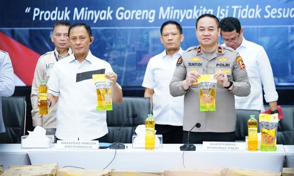 Pabrik Minyakita Tak Sesuai Takaran di Depok Produksi hingga 800 Karton per Hari