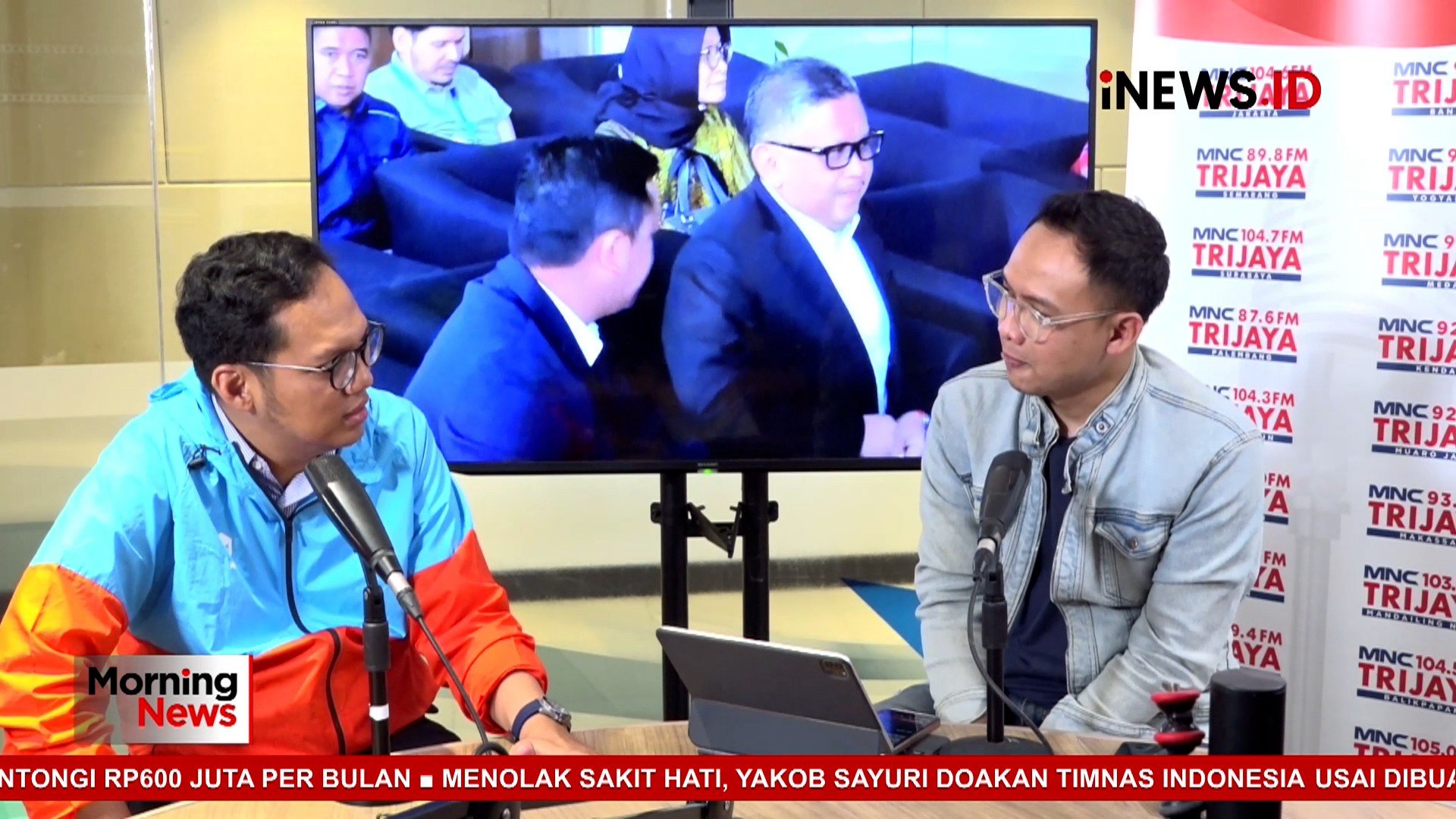 MORNING NEWS: Praperadilan Hasto Kristiyanto Digugurkan Hakim PN Jaksel!