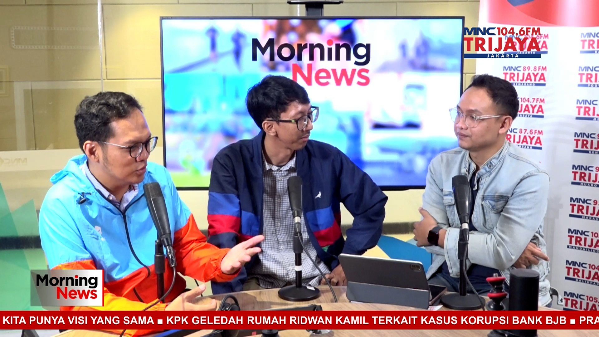 MORNING NEWS:  KPK Geledah Rumah Ridwan Kamil hingga Kurir dan Ojol dapat THR 