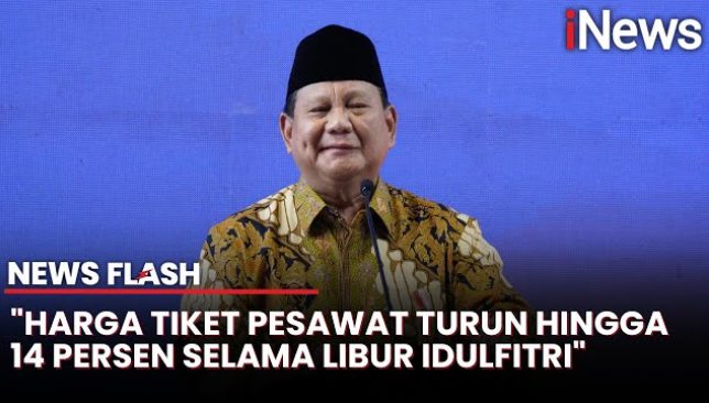 Presiden Prabowo Umumkan 4 Kebijakan Jelang Lebaran 2025