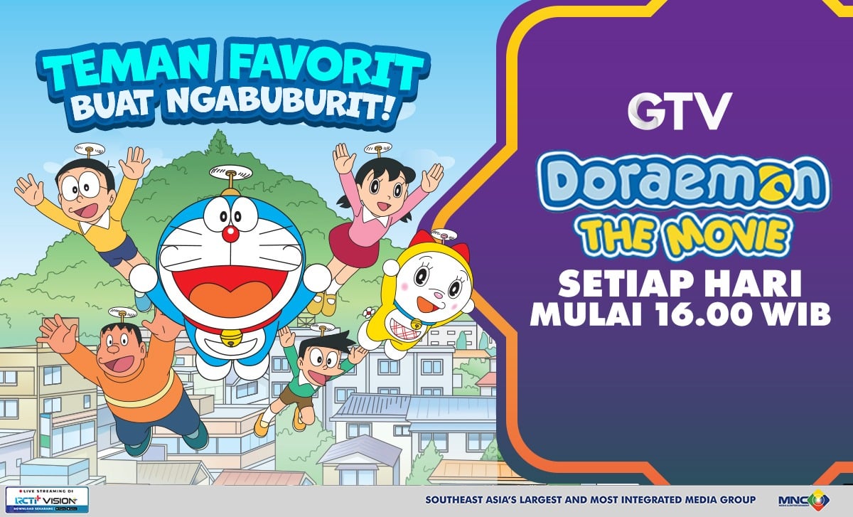 Its Family Time! Yuk Ikut Doraemon dan Nobita Ngabuburit di Big Movies Family Platinum GTV