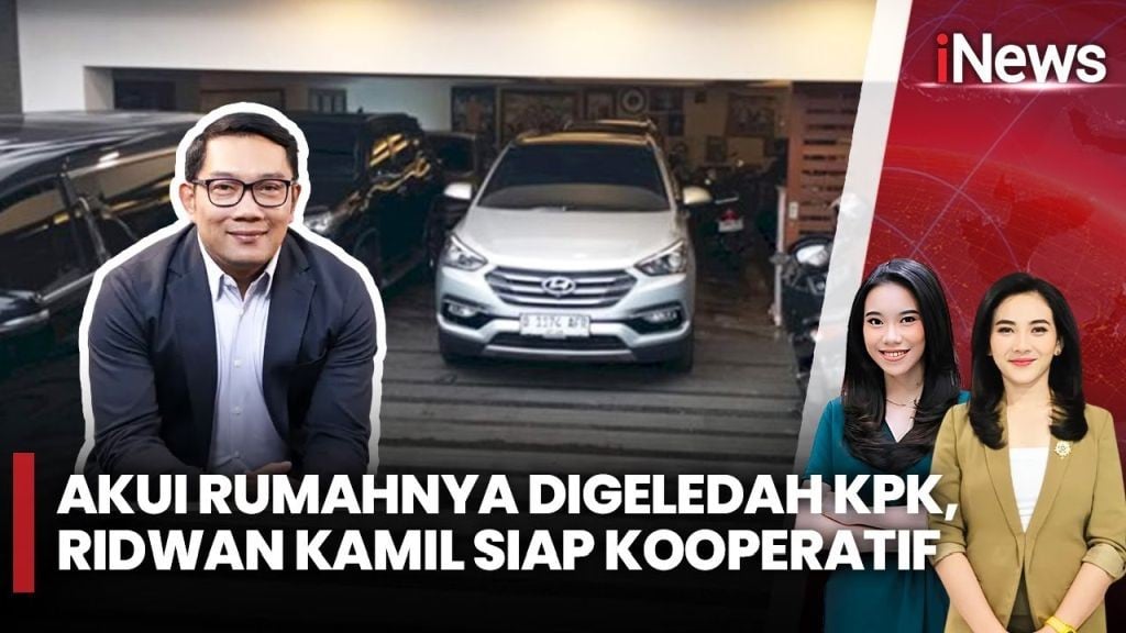 Komentar Ridwan Kamil Rumahnya Digeledah KPK