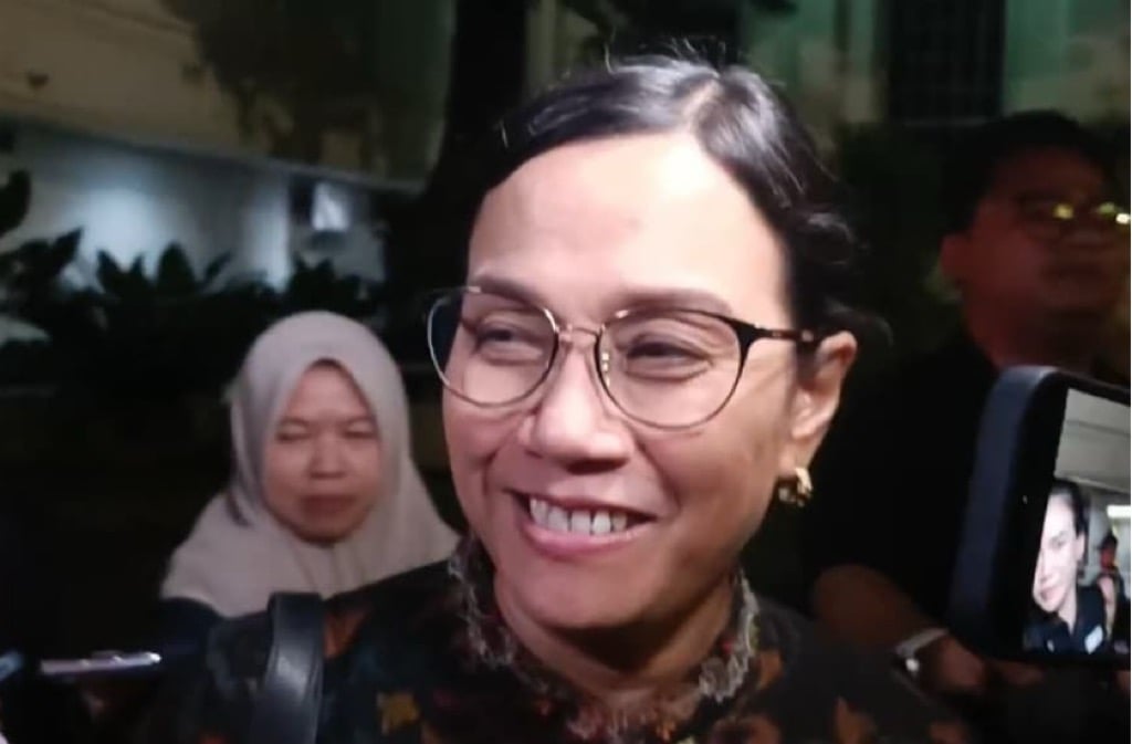 Sri Mulyani Senyum Semringah saat Ditanya soal Kabar Mundur dari Kabinet Merah Putih