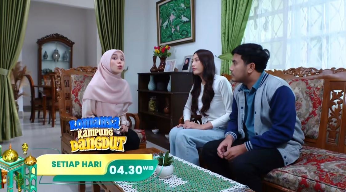 Sinopsis Sinetron Romansa Kampung Dangdut Eps 14, Jumat 14 Maret 2025: Heboh Sosok Misterius di Desa Cinada