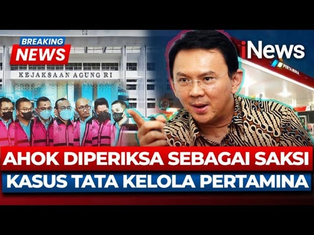 Bawa Bukti Rapat, Ahok Diperiksa Kejagung soal Dugaan Korupsi Pertamina 2018-2023