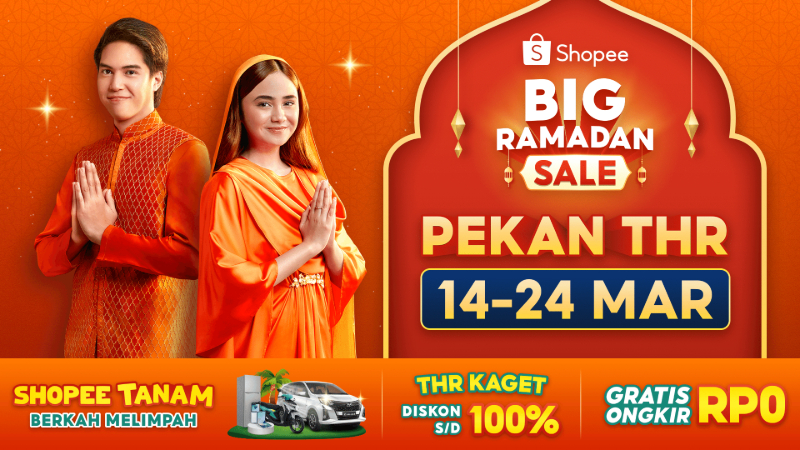 Couple Goals! Intip Kemesraan El Rumi dan Syifa Hadju di Iklan Shopee Big Ramadan Sale